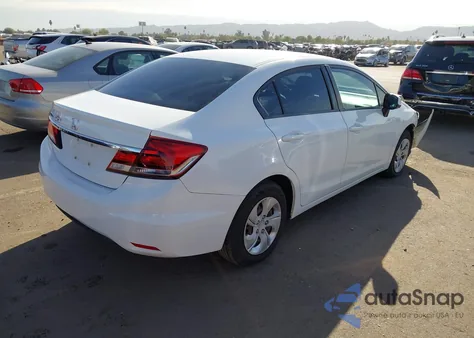 2013 Honda Civic Lx из США, поврежденный, VIN 19XFB2F53DE069927